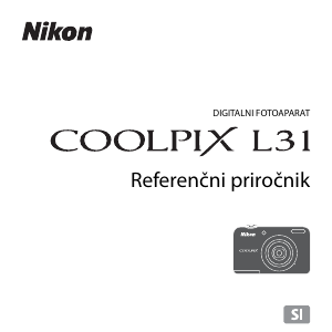 Priročnik Nikon Coolpix L31 Digitalni fotoaparat