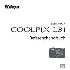Bedienungsanleitung Nikon Coolpix L31 Digitalkamera