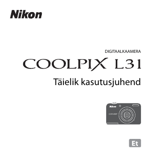 Kasutusjuhend Nikon Coolpix L31 Digitaalne kaamera