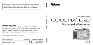 Manuale Nikon Coolpix L320 Fotocamera digitale