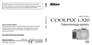 Instrukcja Nikon Coolpix L320 Aparat cyfrowy