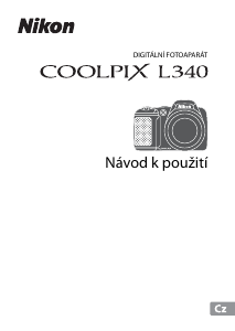 Manuál Nikon Coolpix L340 Digitální fotoaparát