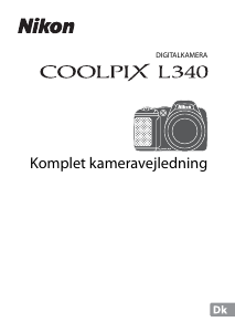 Brugsanvisning Nikon Coolpix L340 Digitalkamera