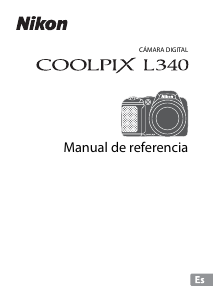 Manual de uso Nikon Coolpix L340 Cámara digital