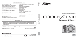 Kullanım kılavuzu Nikon Coolpix L610 Dijital kamera