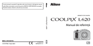 Manual Nikon Coolpix L620 Cameră digitală