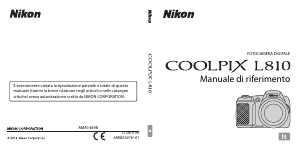 Manuale Nikon Coolpix L810 Fotocamera digitale