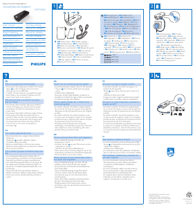 Manual Philips DLP3602U Carregador portátil