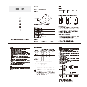 说明书 飞利浦 DLP6101R 便携式充电器