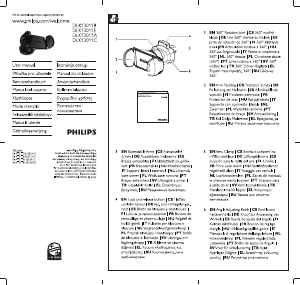 Mode d’emploi Philips DLK13011B Support téléphone