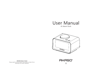 Manual Akaso K1 Alarm Clock