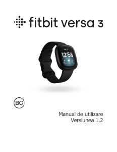 Manual Fitbit Versa 3 Ceas de sport