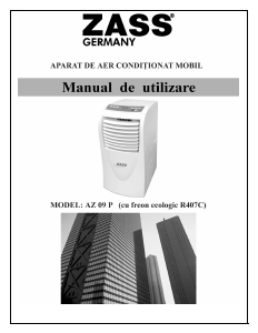 Manual Zass AZ 09 P Aer condiționat