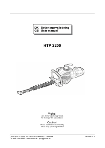 Handleiding Texas HTP 2200 Heggenschaar