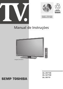Manual Semp Toshiba DL 3271W Televisor LED