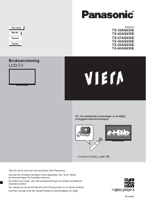 Brugsanvisning Panasonic TX-39AS650E Viera LCD TV