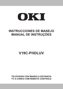 Manual de uso OKI V19C-PHDLUV Televisor de LCD