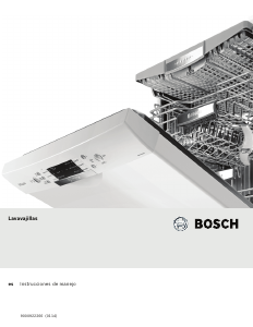 Manual de uso Bosch SHE9PT55UC Lavavajillas