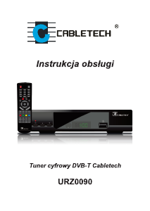 Instrukcja Cabletech URZ0090 Odbiornik cyfrowy
