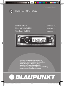 Manuale Blaupunkt San Remo MP28 Autoradio