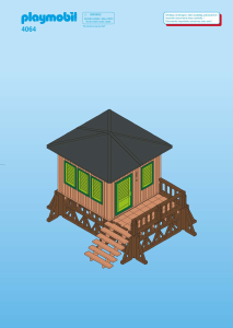 Mode d’emploi Playmobil set 4064 Safari Adventure Hut