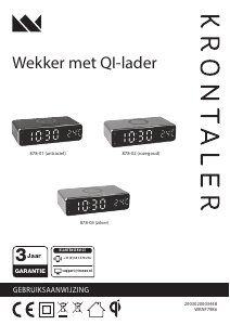 Handleiding Krontaler 878-01 Wekker