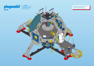 Bruksanvisning Playmobil set 3079 Space Rymdstation