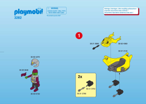 Manual de uso Playmobil set 3282 Space Araña espacial