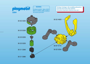 Manuale Playmobil set 3284 Space Voyager alieno