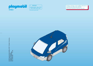 Manual de uso Playmobil set 4483 Traffic Monovolumen