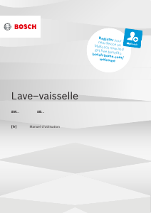 Mode d’emploi Bosch SMS46IW04D Lave-vaisselle