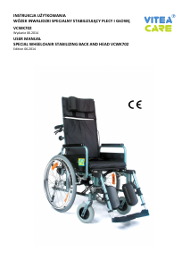 Manual Vitea Care VCWK702 Wheelchair