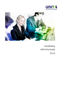 Handleiding UNIT4 Declaratie 15.2.0