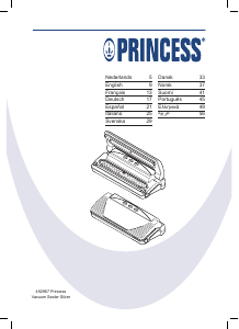 Manual Princess 492967 Máquina vácuo