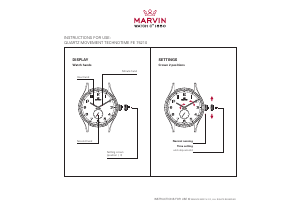 Handleiding Marvin Technotime FE 75210 Uurwerk