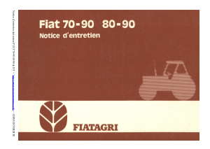 Mode d’emploi Fiat 70-80 Tracteur