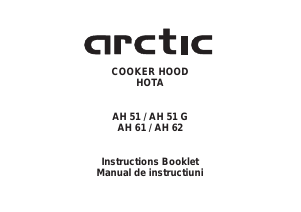 Manual Arctic AH 61 Cooker Hood