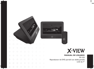 Manual de uso X-View PD 232 Reproductor DVD