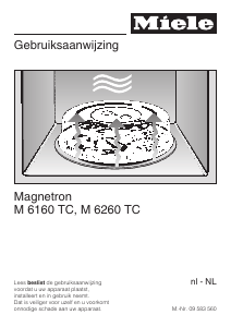Handleiding Miele M 6160 TC Magnetron