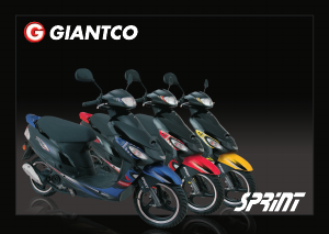 Brugsanvisning Giantco Sprint Scooter