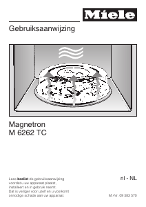 Handleiding Miele M 6262 TC Magnetron