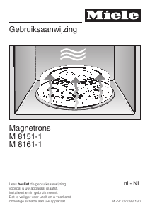 Handleiding Miele M 8151-1 Magnetron