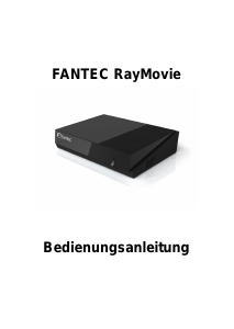 Bedienungsanleitung Fantec RayMovie Mediaplayer