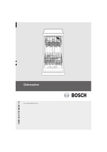 Manual Bosch SRV43M63EU Dishwasher