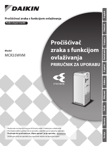 Priručnik Daikin MCK55WVM Pročišćivač zraka