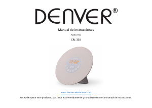 Manual de uso Denver CRL-330 Wake-up light