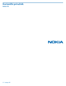 Priručnik Nokia 515 Mobilni telefon