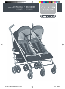 Bedienungsanleitung Be Cool Club Twin Kinderwagen