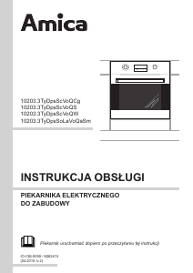 Instrukcja Amica IN 522 B Piekarnik