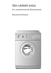 Bedienungsanleitung AEG LAV64502-W Waschmaschine